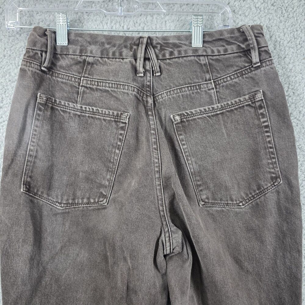 Good American Jeans Womens 4/27 Gray Good Curve Straight High Rise 27 Inseam - Picture 7 of 12